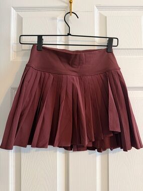 aerie pleated tennis skort